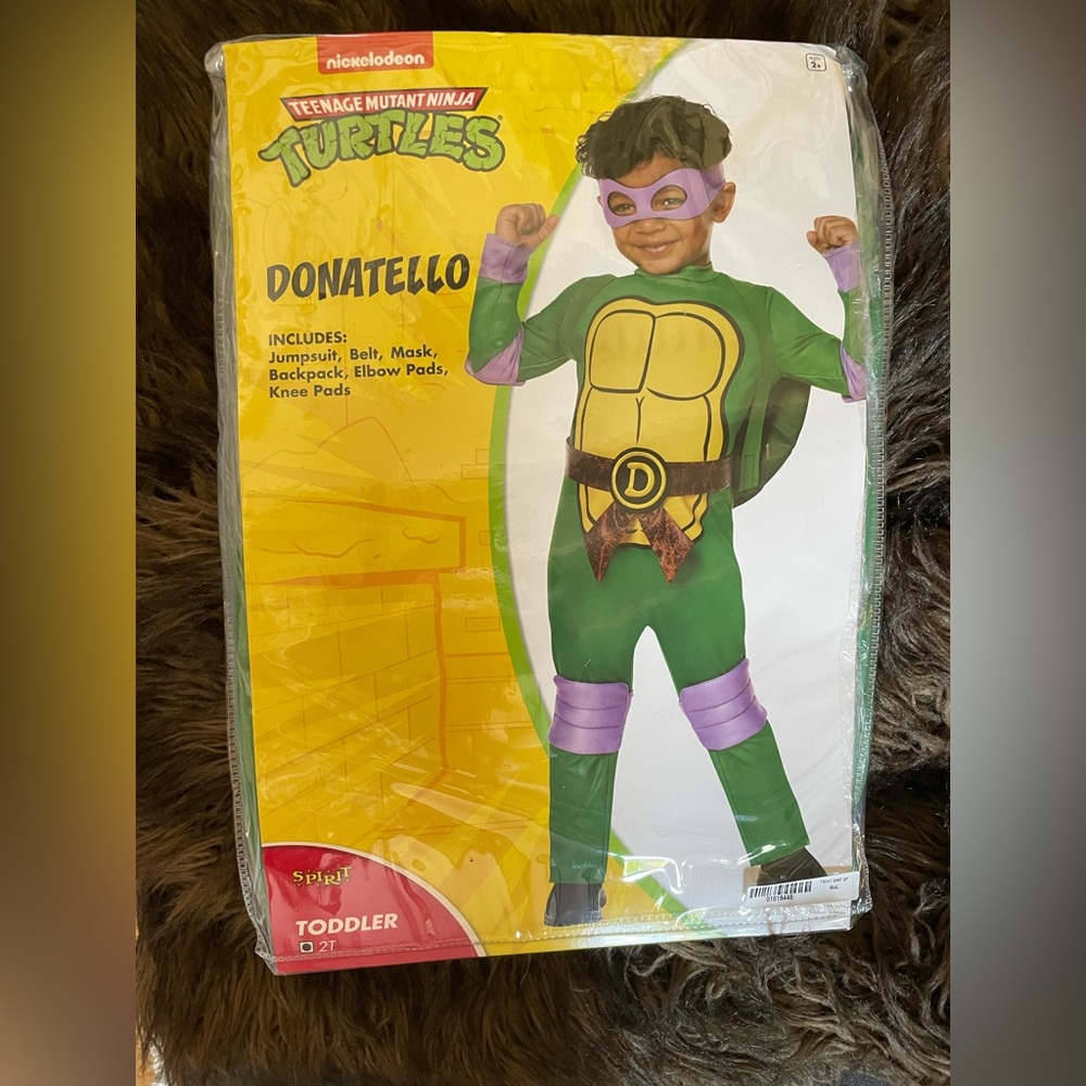 2T Spirit Ninja Turtles Costume *New in package $30 never taken out.